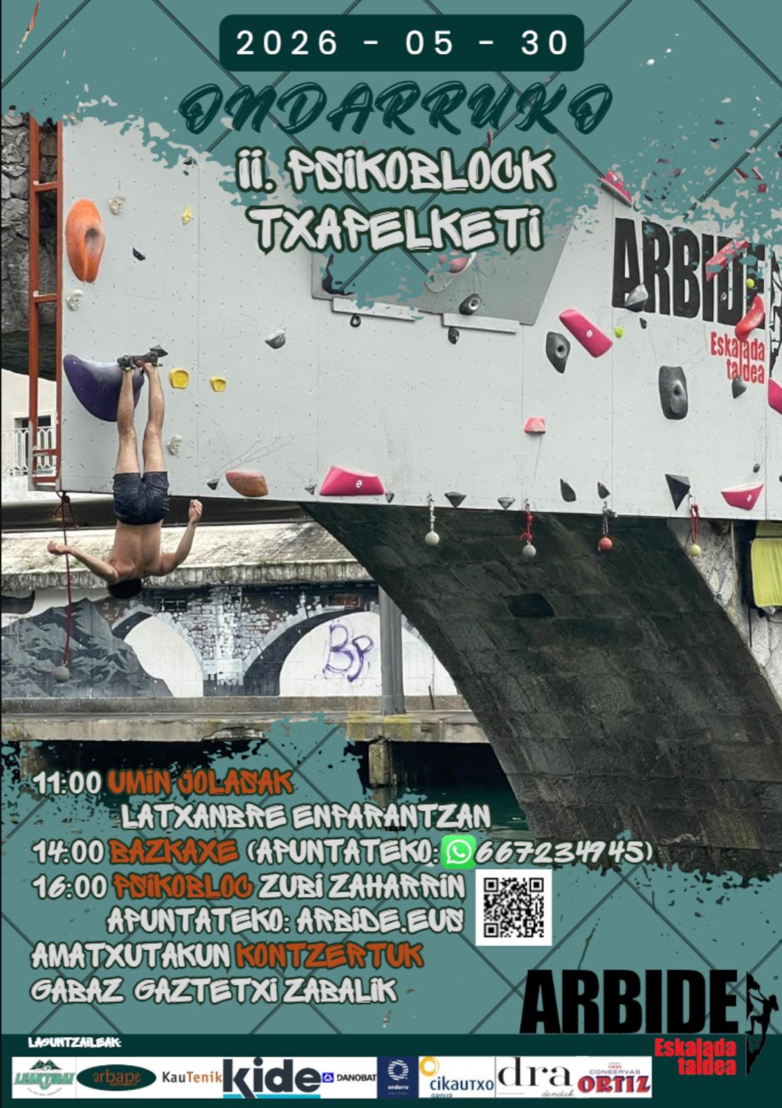 Gazteen bloke txapelketa herrikoia 2026